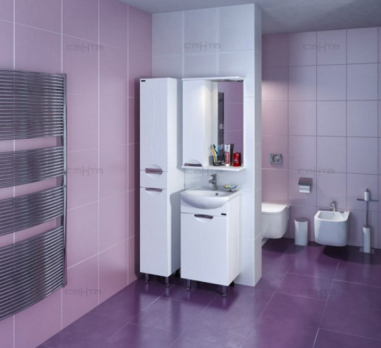 Выберите мебель для ванной комнаты в пастельных тонах в SAN-DESIGN